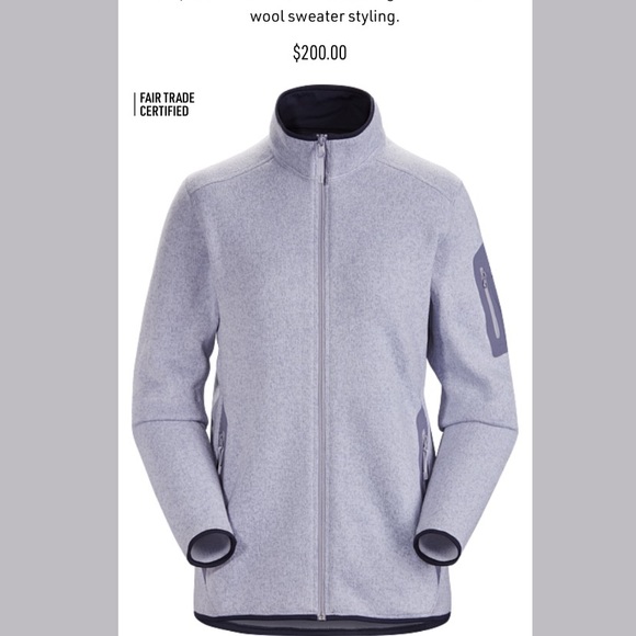 Arc'teryx Sweaters - NWT Arc’tertx full zip covert cardigan